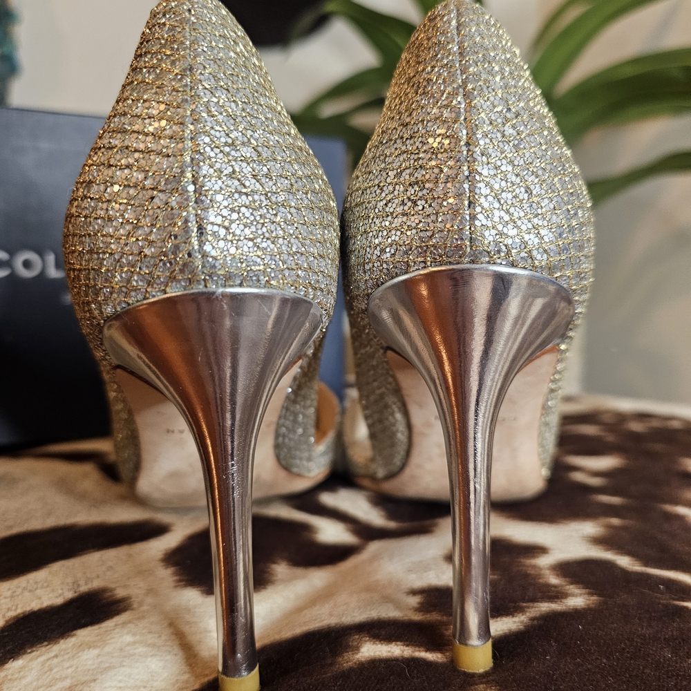 Cole Haan Antonia Peep-Toe Heels - Picture 3 of 8